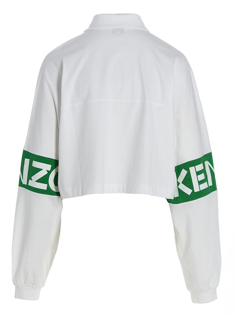 商品Kenzo|Logo print cropped T-shirt,价格¥1674,第4张图片详细描述