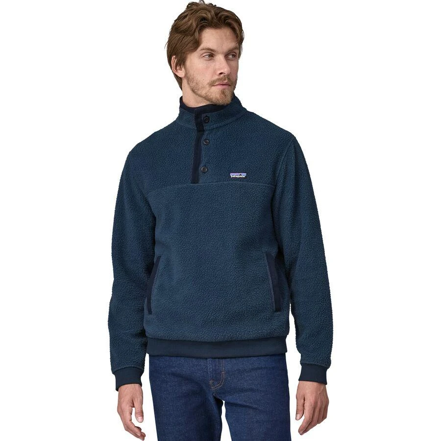 商品Patagonia|Shearling Button Pullover Fleece - Men's,价格¥783,第1张图片