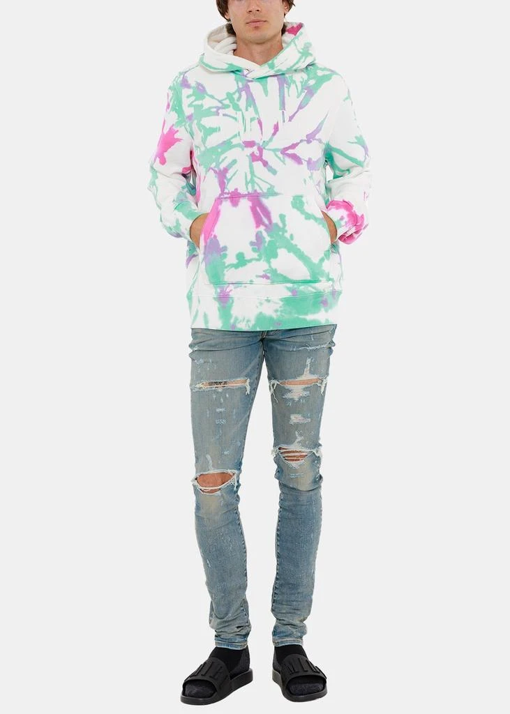 商品AMIRI|AMIRI White Core Logo Tie Dye Hoodie,价格¥3450,第5张图片详细描述