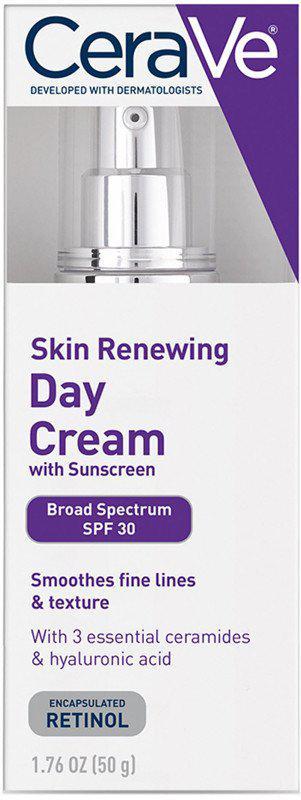 商品CeraVe|Skin Renewing Day Cream With Sunscreen SPF 30,价格¥179,第4张图片详细描述