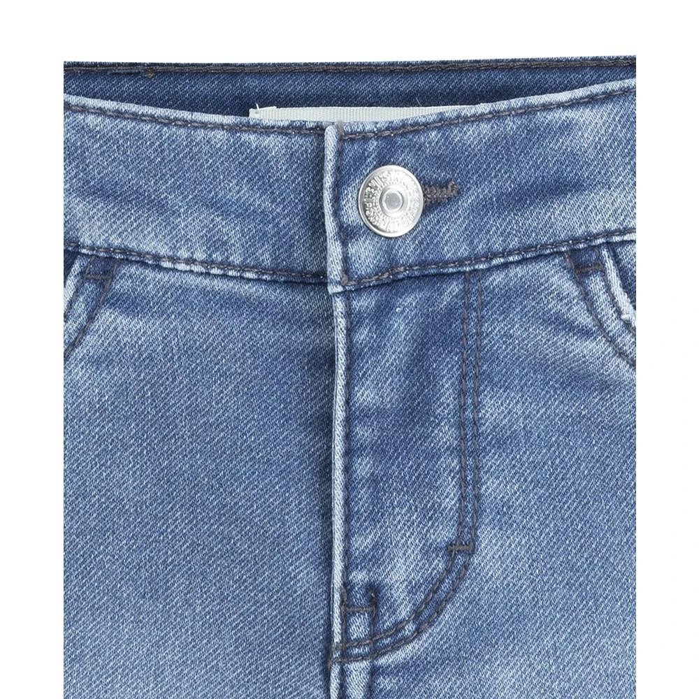 商品Levi's|Baby Girls Knit Denim Roll Up Shorts,价格¥120,第3张图片详细描述