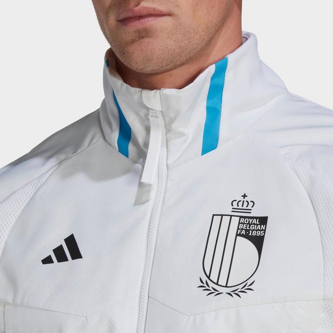 Men's adidas Belgium Soccer Game Day Anthem Jacket商品第4张图片规格展示