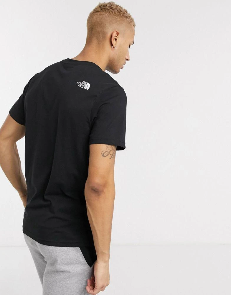 商品The North Face|The North Face Simple Dome t-shirt in black,价格¥233,第2张图片详细描述