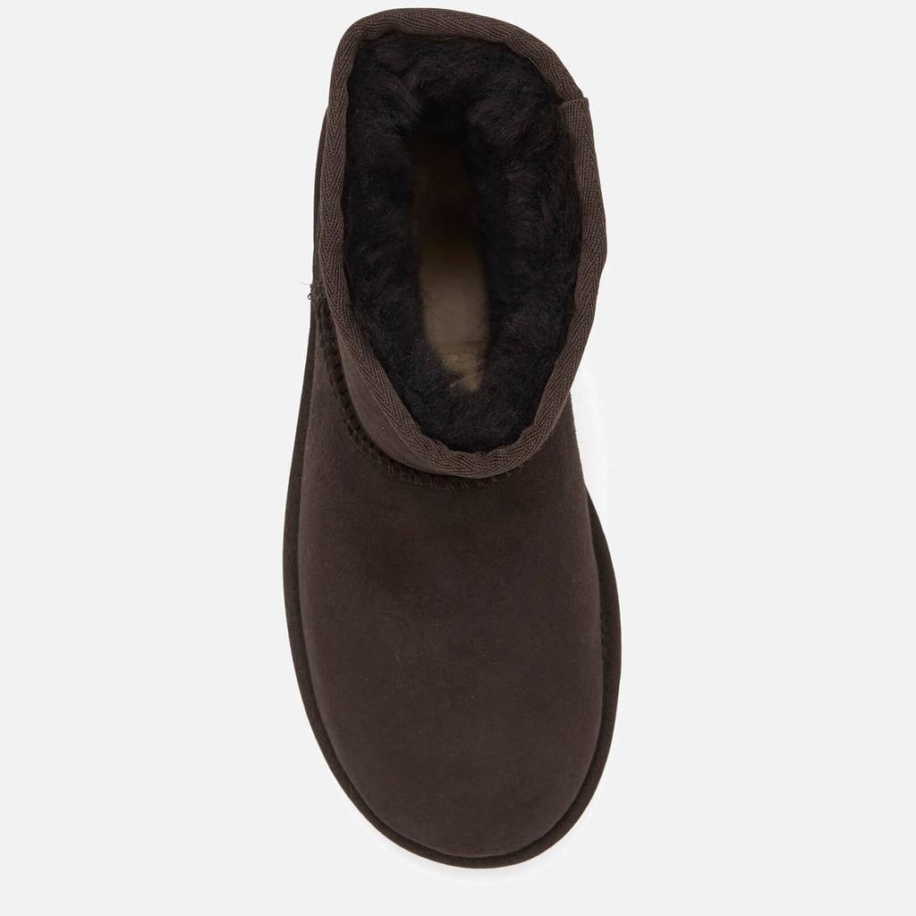 商品UGG|UGG Women's Classic Mini II Sheepskin Boots - Chocolate,价格¥1265,第5张图片详细描述