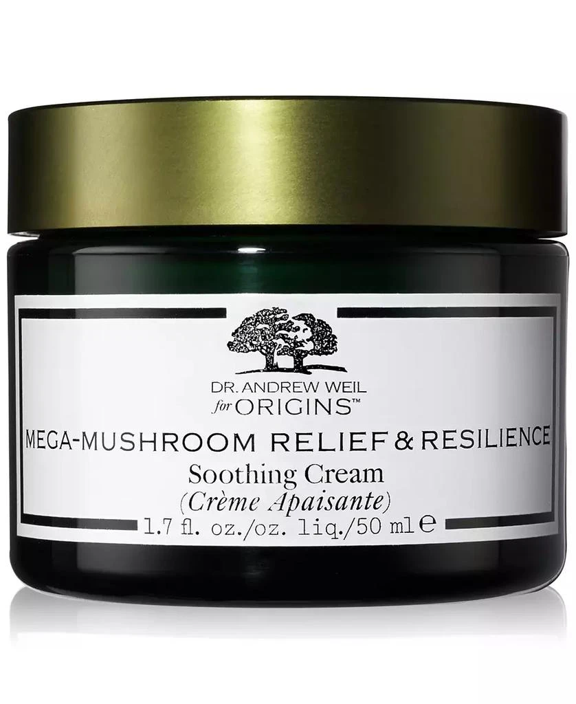 商品Origins|Dr. Andrew Weil Mega-Mushroom Relief & Resilience Soothing Cream, 1.7-oz.,价格¥584,第1张图片