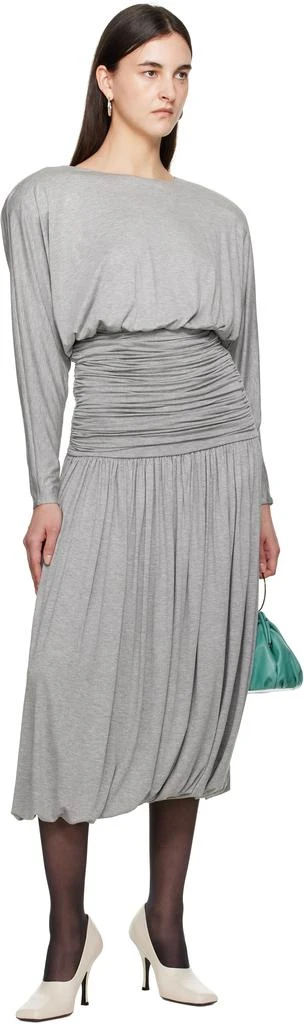 商品Nicklas Skovgaard|Gray Lori Midi Dress,价格¥2332,第4张图片详细描述