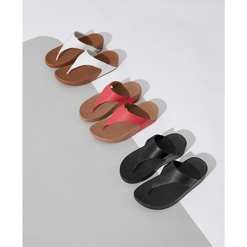 商品FitFlop|Women's Lulu Leather Toe-Thongs Sandal,价格¥526,第4张图片详细描述