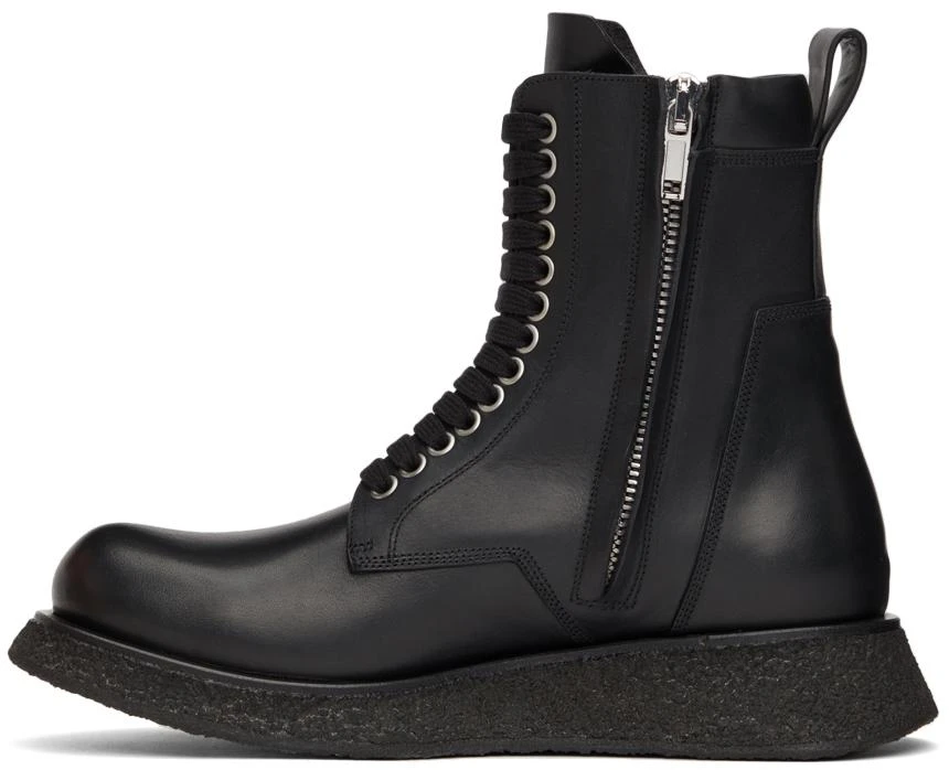 商品Rick Owens|Black Para Boots,价格¥5656,第3张图片详细描述