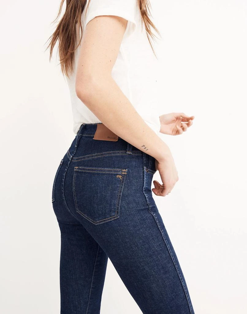 商品Madewell|10" High-Rise Skinny Jeans in Lucille Wash,价格¥518,第3张图片详细描述