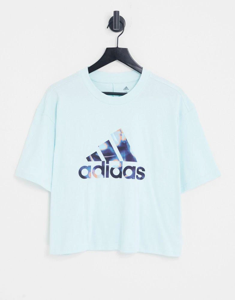 商品Adidas|adidas Plus U4U t-shirt in mint,价格¥69,第1张图片