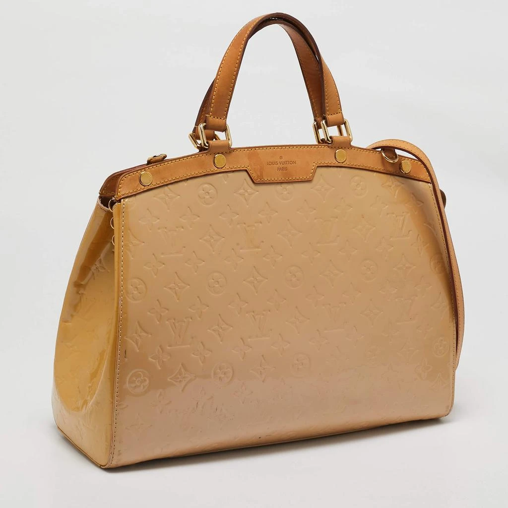 商品[二手商品] Louis Vuitton|Louis Vuitton Blanc Corail Monogram Vernis Brea GM Bag,价格¥3675,第3张图片详细描述