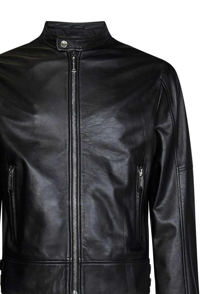 商品DSQUARED2|Dsquared2 Leather Biker Jacket,价格¥12786,第3张图片详细描述