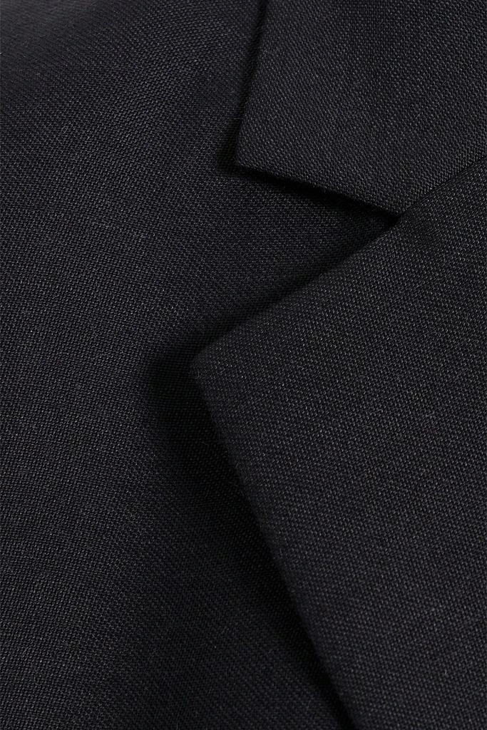 商品Valentino|Double-breasted wool and mohair-blend blazer,价格¥10802,第2张图片详细描述