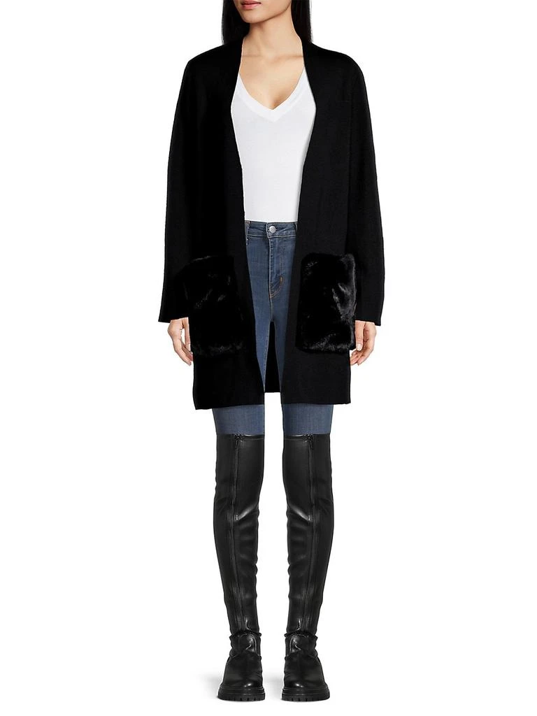 商品Kobi Halperin|Erin Wool & Faux Fur Cardigan,价格¥1191,第2张图片详细描述