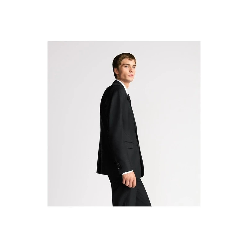 商品Dior|Dior 迪奥 男士黑色羊毛西服,价格¥17434,第6张图片详细描述