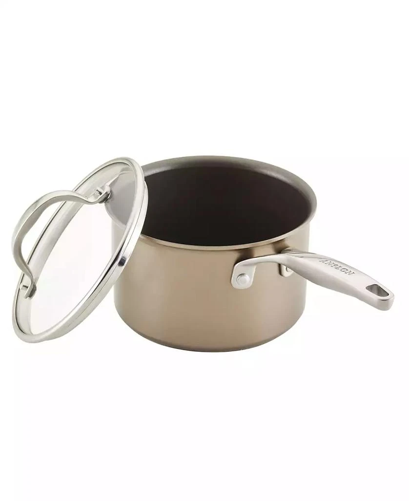 商品Anolon|Ascend Hard Anodized Aluminum Non-Stick 3-Quart Saucepan with Lid,价格¥485,第1张图片