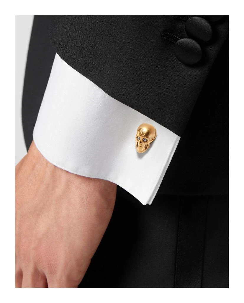 商品Philipp Plein|Philipp Plein 3D $kull Cufflinks,价格¥1473,第4张图片详细描述