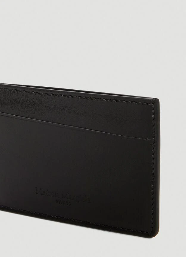 商品MAISON MARGIELA|Wrinkled Card Holder in Black,价格¥1976,第4张图片详细描述