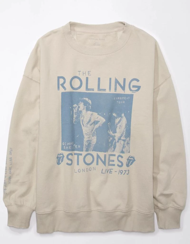 商品AE|AE Oversized Rolling Stones Sweatshirt,价格¥450,第3张图片详细描述