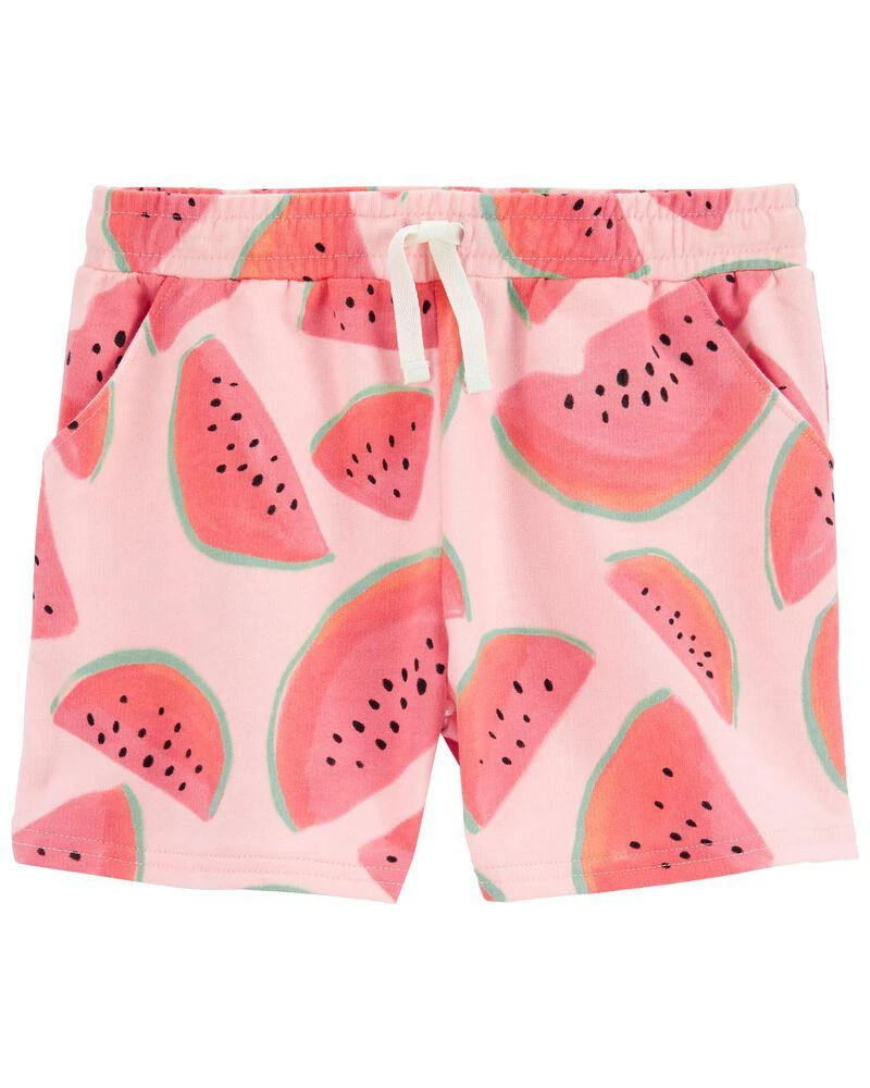 商品Carter's|Watermelon French Terry Shorts,价格¥60,第1张图片