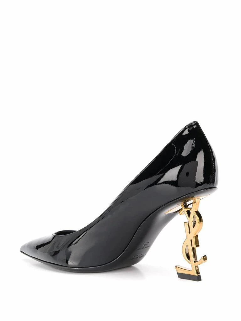 商品Yves Saint Laurent|Saint l au rent women's black leather pumps,价格¥6926,第3张图片详细描述