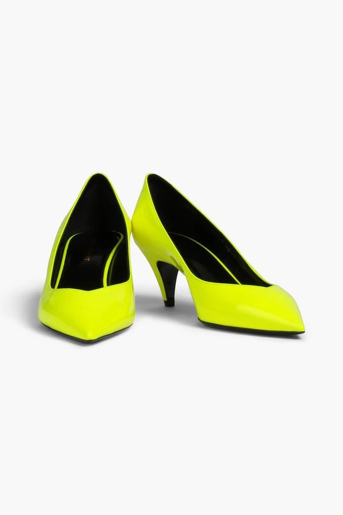 商品Yves Saint Laurent|Neon patent-leather pumps,价格¥3239,第2张图片详细描述