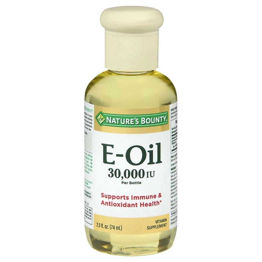 商品Nature's Bounty|Natural Vitamin E-Oil Dietary Supplement,价格¥142,第1张图片