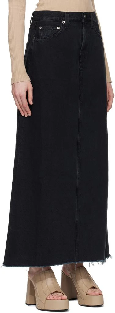 商品AGOLDE|Black Hilla Denim Maxi Skirt,价格¥1469,第2张图片详细描述