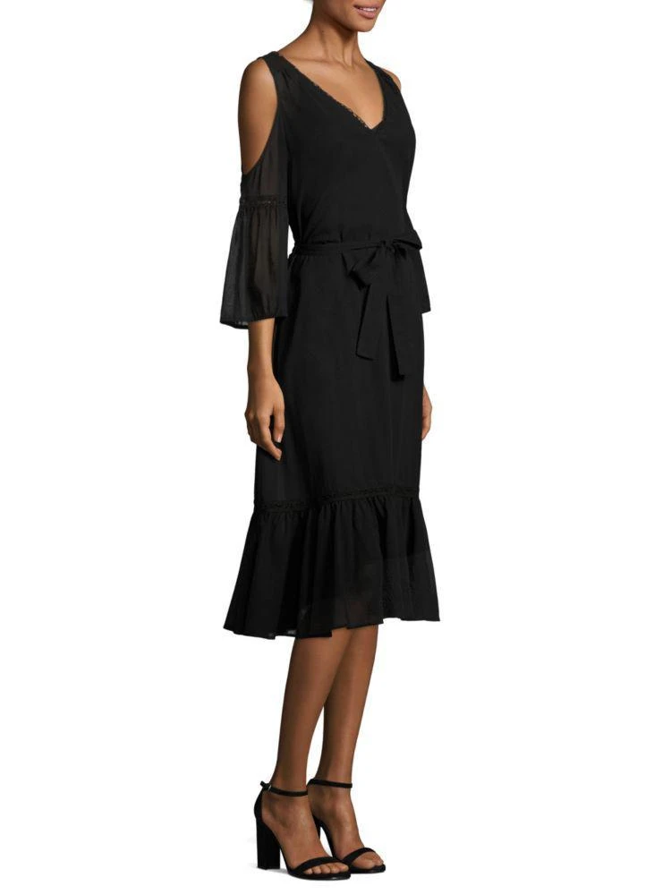 商品Trina Turk|Grade Dame Cold-Shoulder Dress,价格¥436,第1张图片