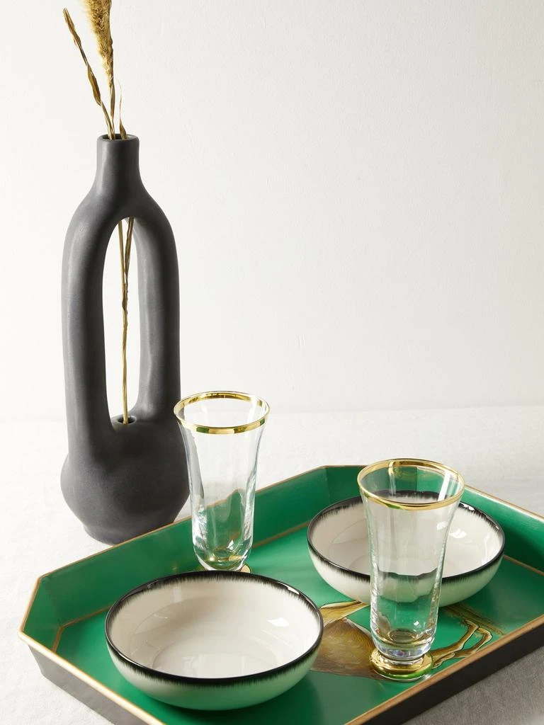 商品Les Ottomans|Camel hand-painted metal tray,价格¥1073,第2张图片详细描述
