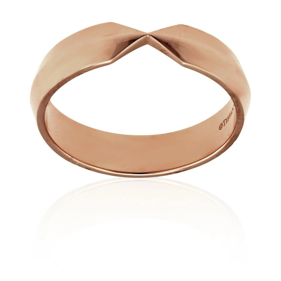 商品Tiffany & Co.|18k Rose Gold Nesting Wide Band Ring,价格¥8500,第2张图片详细描述