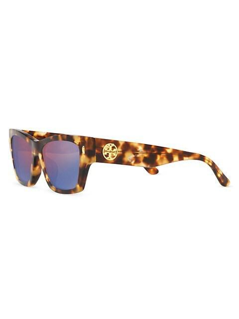 商品Tory Burch|52MM Rectangular Sunglasses,价格¥1210,第6张图片详细描述