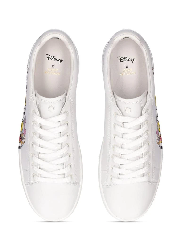 商品Stuart Weitzman|45mm Printed Leather Low Sneakers,价格¥1815,第4张图片详细描述