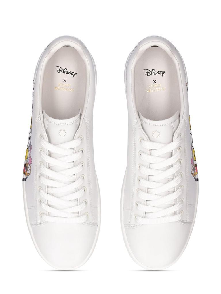 商品Stuart Weitzman|45mm Printed Leather Low Sneakers,价格¥2919,第6张图片详细描述