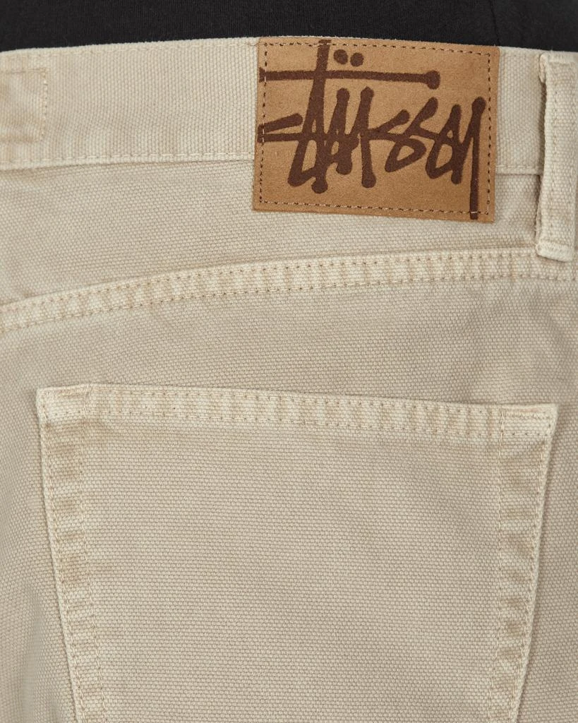 商品STUSSY|Washed Canvas Big OL' Shorts White,价格¥305,第5张图片详细描述