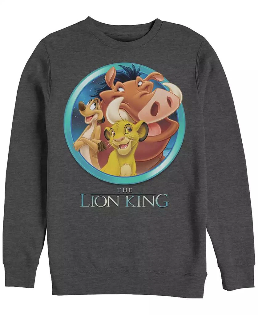 商品Disney|Disney Men's Lion King Best Friends, Crewneck Fleece,价格¥127,第2张图片详细描述