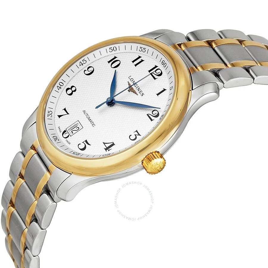 商品Longines|Master Collection White Dial Steel and 18kt Yellow Gold Men's Watch L26285787,价格¥16289,第2张图片详细描述