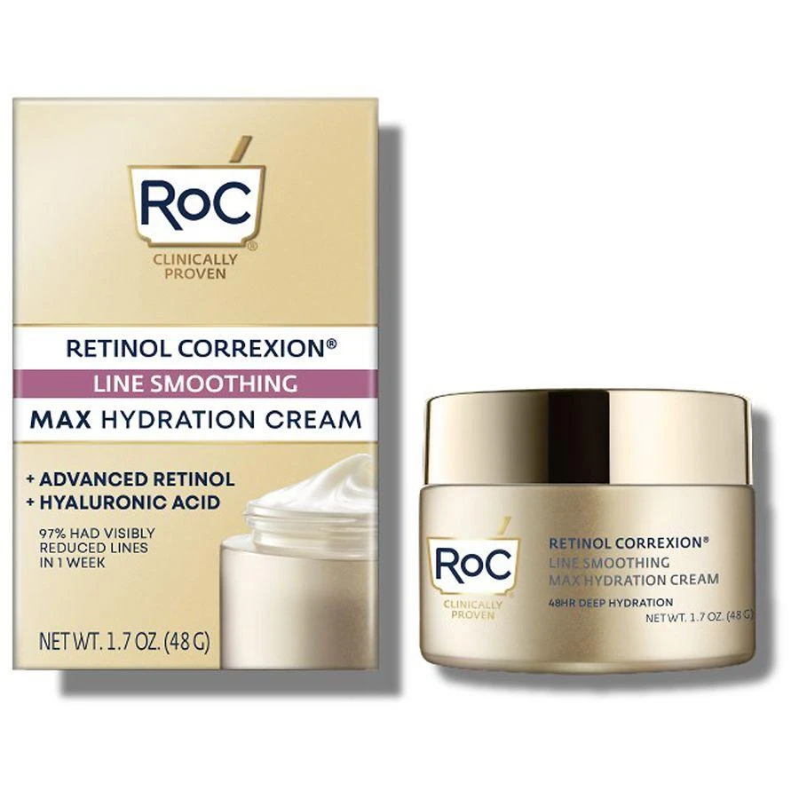 商品RoC|Retinol Correxion Line Smoothing Max Hydration Cream,价格¥228,第3张图片详细描述