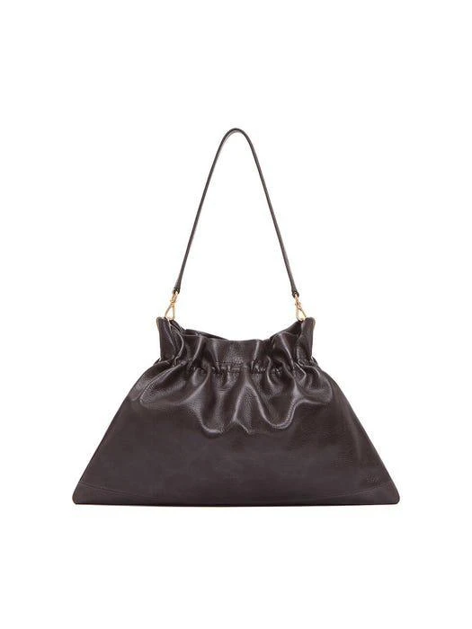 商品LOEUVRE|Sac de Verre Large Shoulder Bag - Dark Chocolate,价格¥3088,第4张图片详细描述