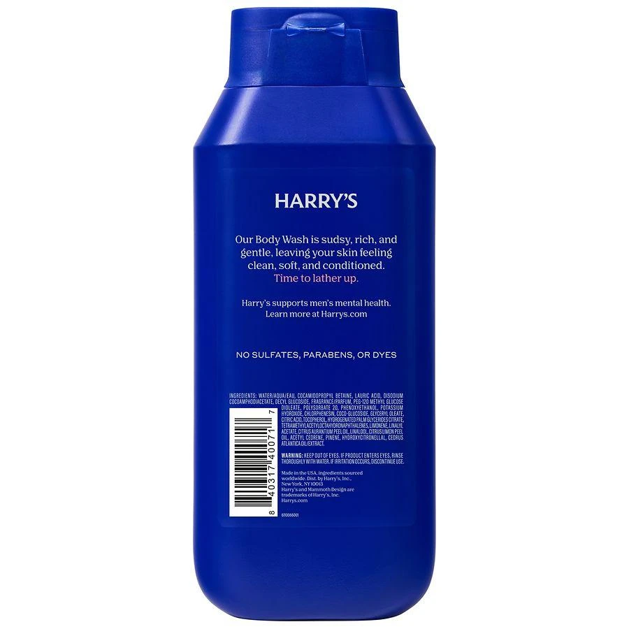 商品Harry's|Body Wash Fig - Cedar & Orange,价格¥59,第4张图片详细描述