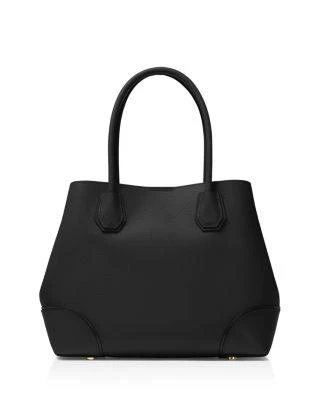 商品Michael Kors|Mercer Gallery Snap Medium Leather Tote,价格¥1074,第4张图片详细描述
