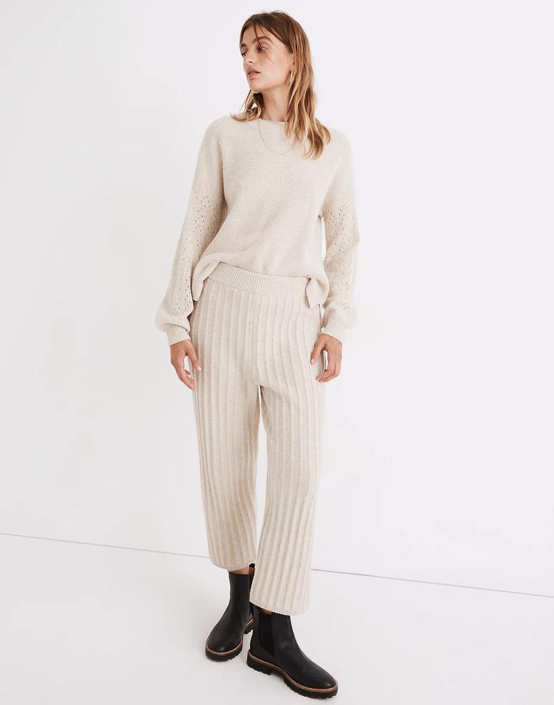 商品Madewell|Mclean Sweater Pants,价格¥376,第3张图片详细描述