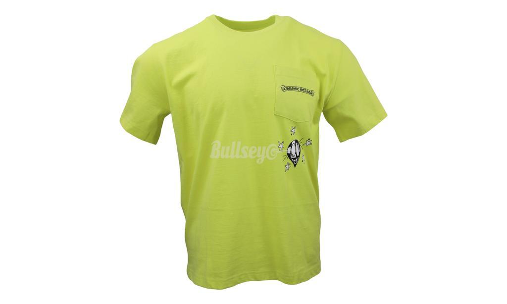 商品Chrome Hearts|Chrome Hearts Matty Boy "Link" Lime Green T-Shirt,价格¥3666,第1张图片