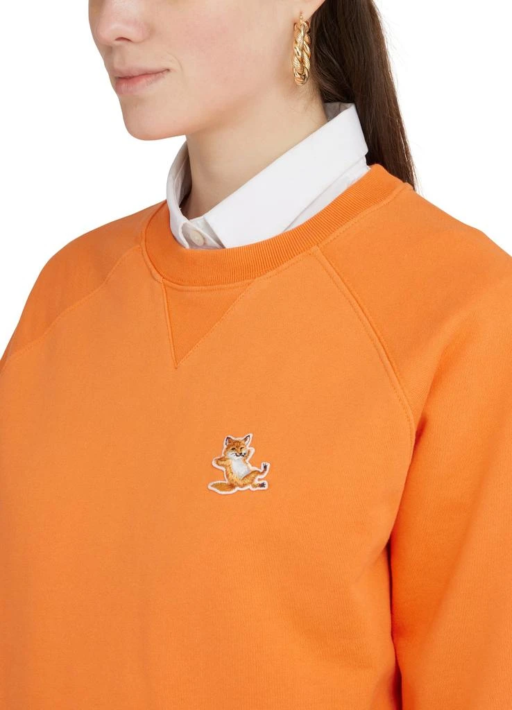 商品Maison Kitsune|Chillax fox 贴片运动衫,价格¥1145,第4张图片详细描述