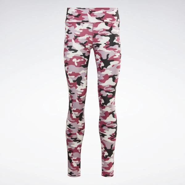 商品Reebok|Lux Bold Camo Print Tights,价格¥276,第3张图片详细描述