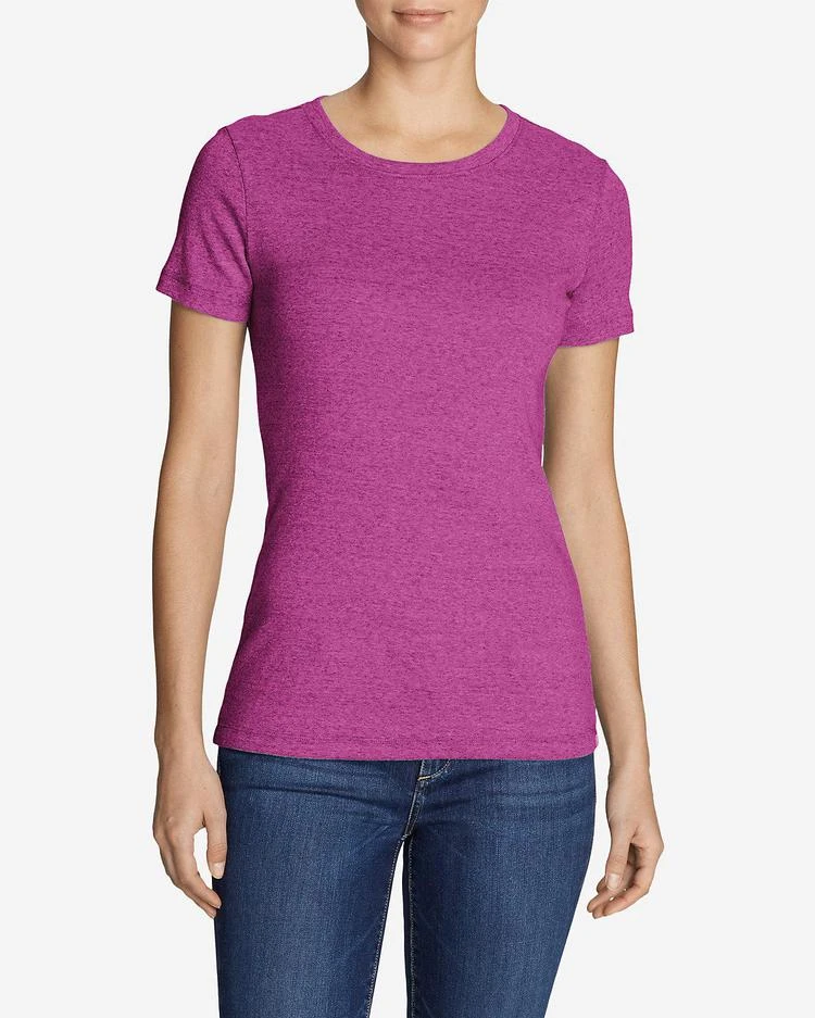 商品Eddie Bauer|Women's Favorite Short-Sleeve Crewneck T-Shirt,价格¥93-¥134,第3张图片详细描述