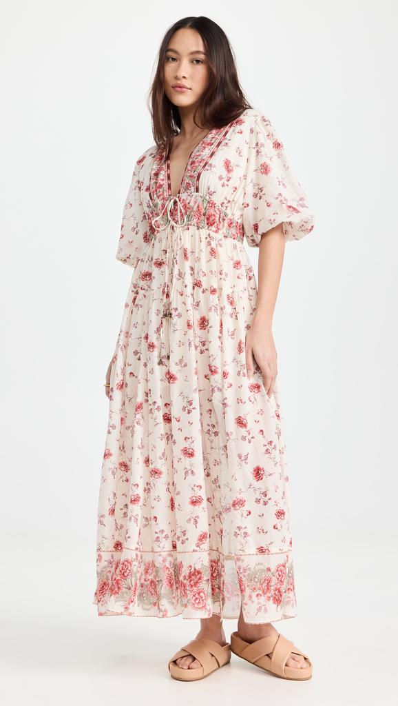 Free People Lysette 长连衣裙商品第5张图片规格展示