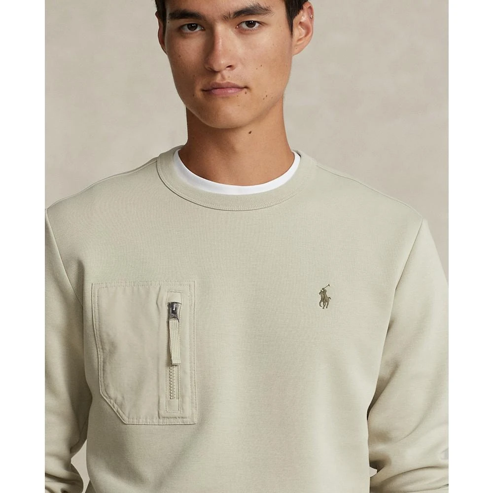 商品Ralph Lauren|Men's Double-Knit Pocket Sweatshirt,价格¥943,第3张图片详细描述