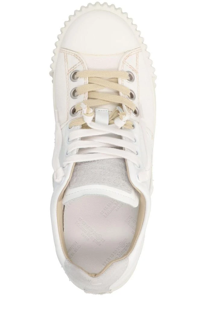 商品MAISON MARGIELA|Maison Margiela Round-Toe Lace-Up Sneakers,价格¥2605,第4张图片详细描述