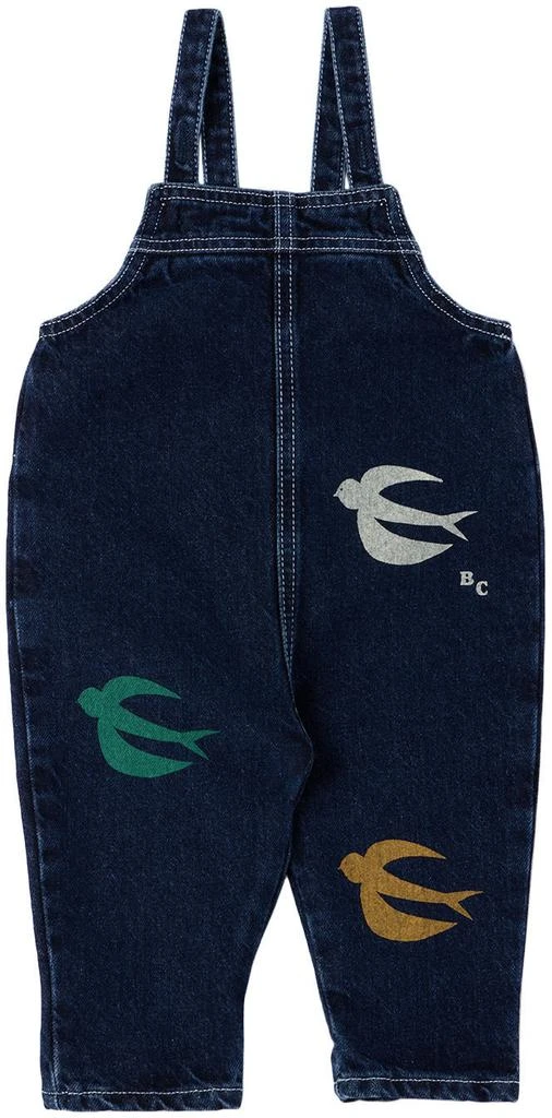 商品BOBO CHOSES|Baby Navy Birds Dungaree Overalls,价格¥233,第1张图片